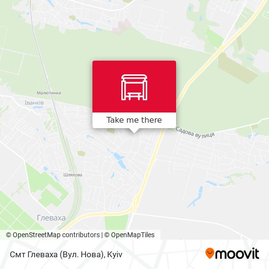 Смт Глеваха (Вул. Нова) map