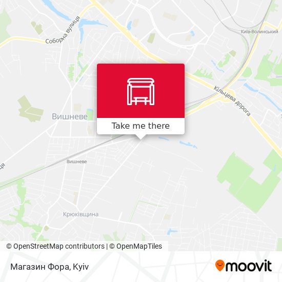 Магазин Фора map