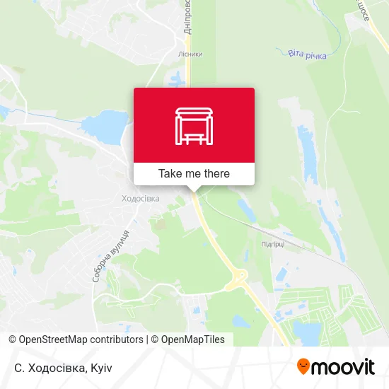 С. Ходосівка map