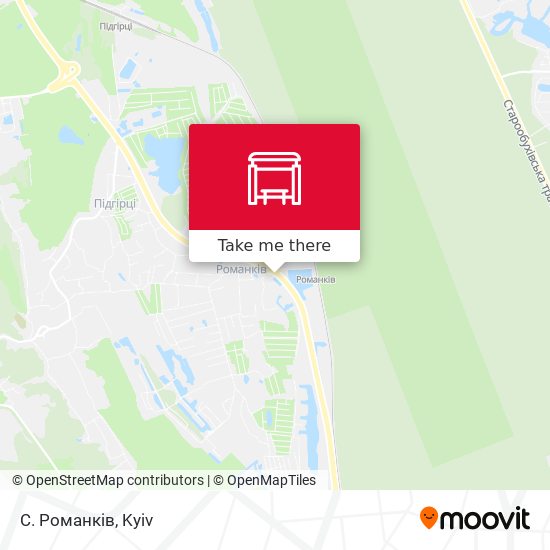 С. Романків map