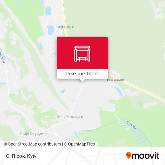 С. Пісок map