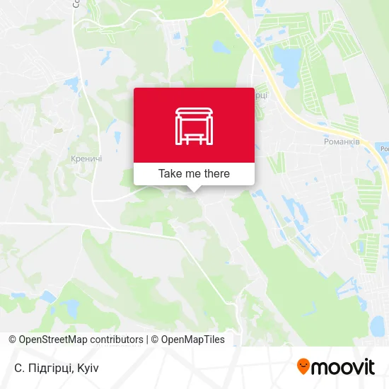 С. Підгірці map