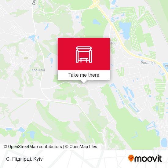 Карта С. Підгірці