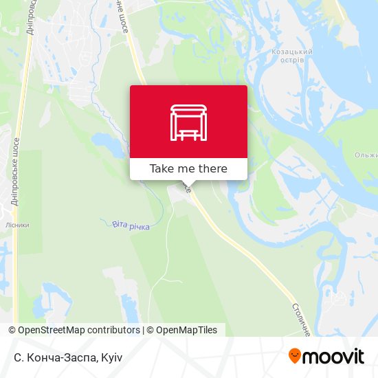 С. Конча-Заспа map