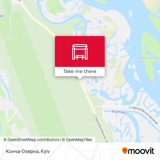 Конча-Озерна map