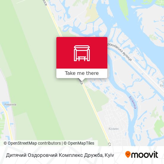 Дитячий Оздоровчий Комплекс Дружба map