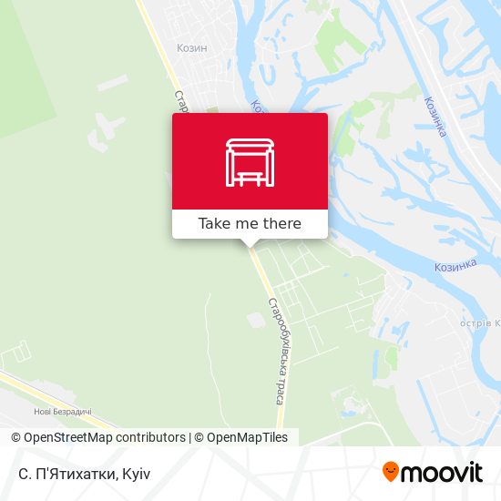 С. П'Ятихатки map