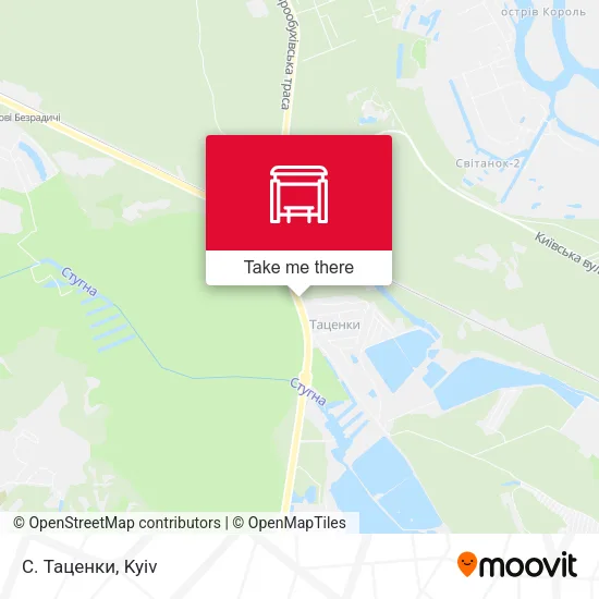 Карта С. Таценки