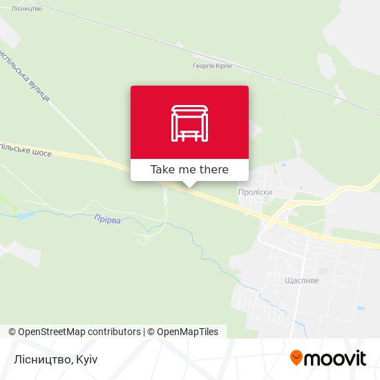 Лісництво map