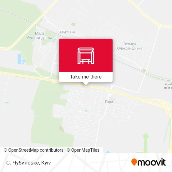Карта С. Чубинське