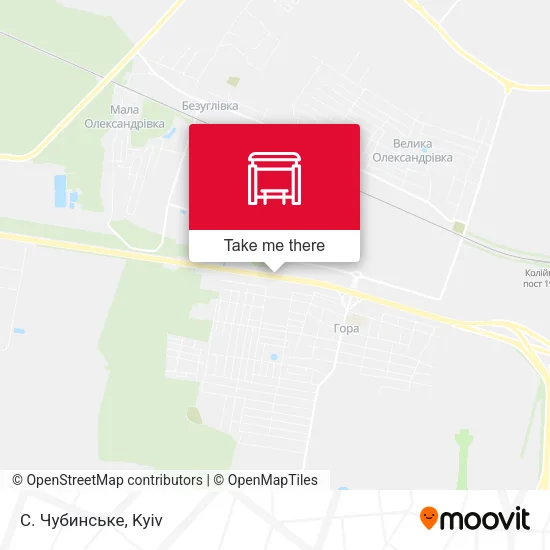 Карта С. Чубинське