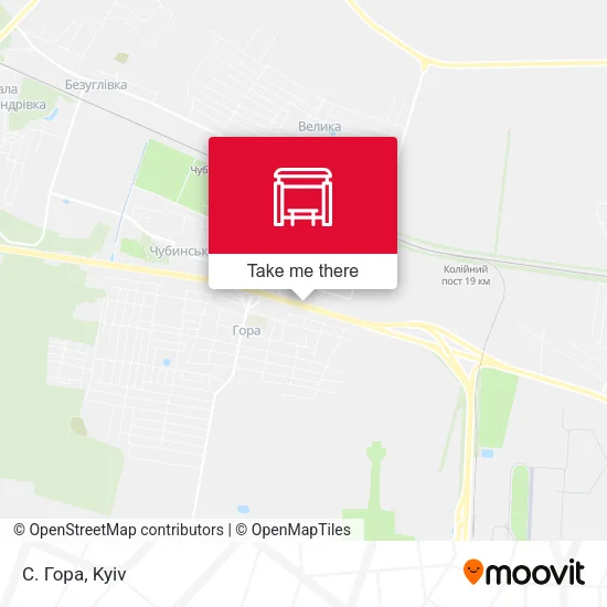 С. Гора map