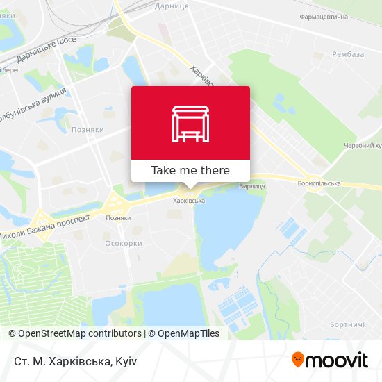 Ст. М. Харківська map