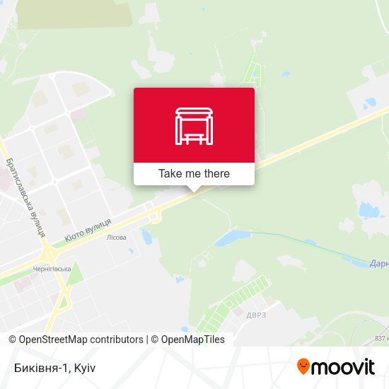 Бикiвня-1 map