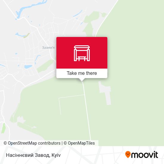 Карта Насіннєвий Завод