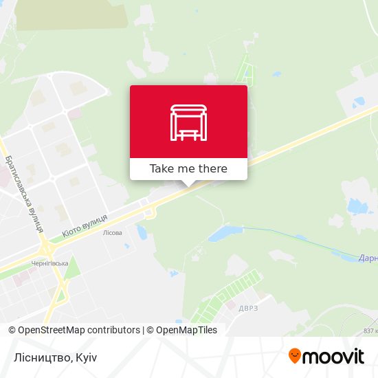 Лісництво map