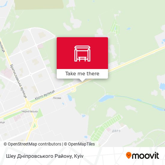 Шеу Дніпровського Району map