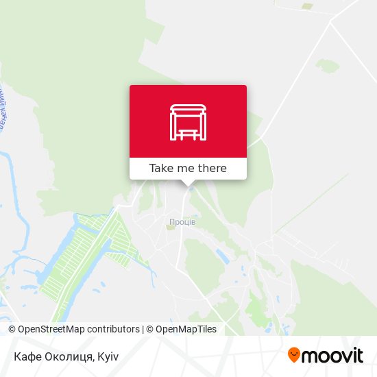 Кафе Околиця map