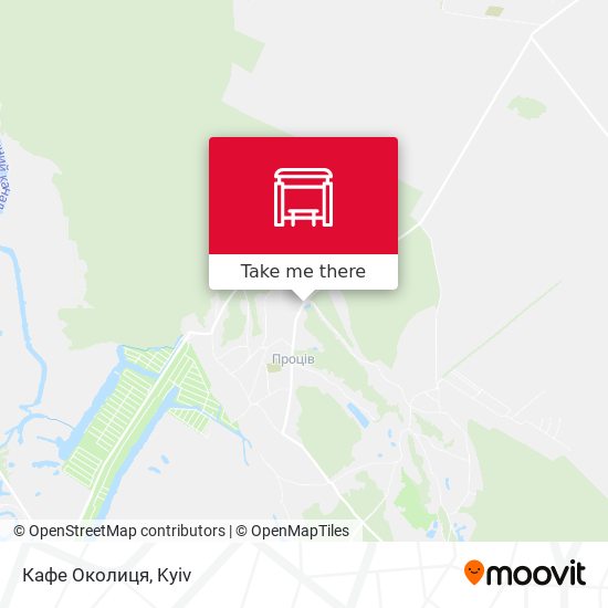 Кафе Околиця map