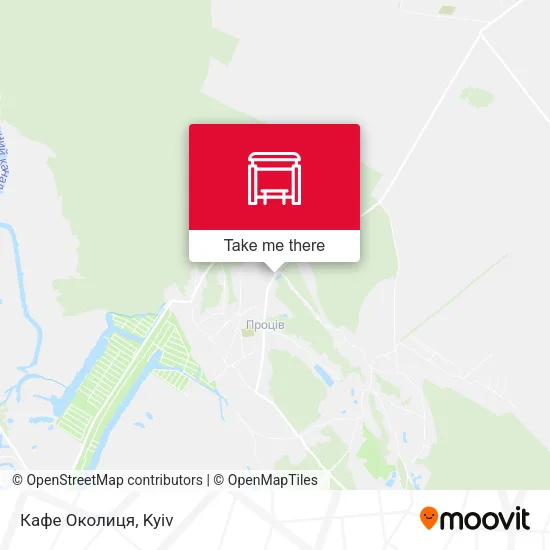 Карта Кафе Околиця
