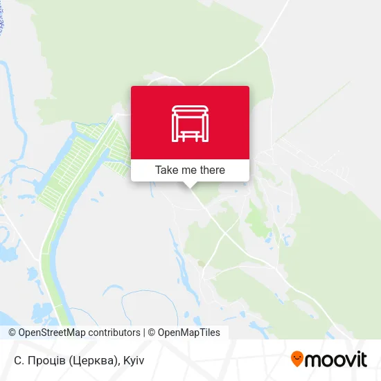 С. Проців (Церква) map