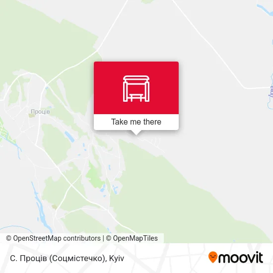Карта С. Проців (Соцмістечко)