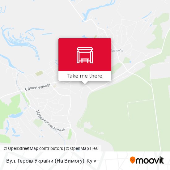 Вул. Героїв України (На Вимогу) map