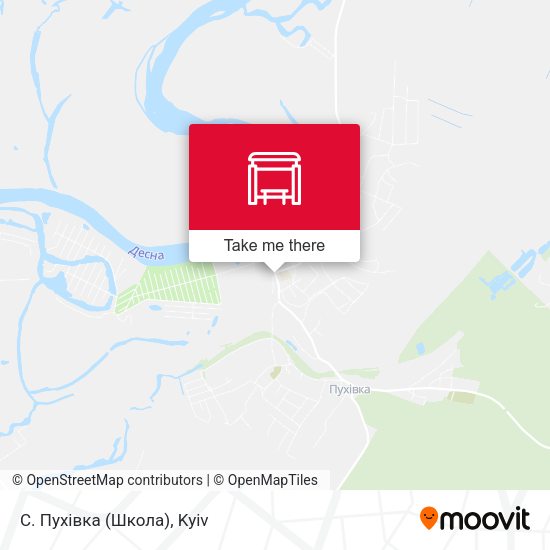 Карта С. Пухівка (Школа)