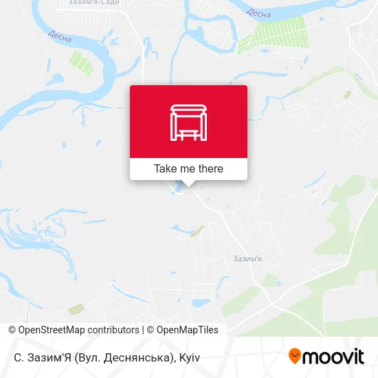 С. Зазим'Я (Вул. Деснянська) map