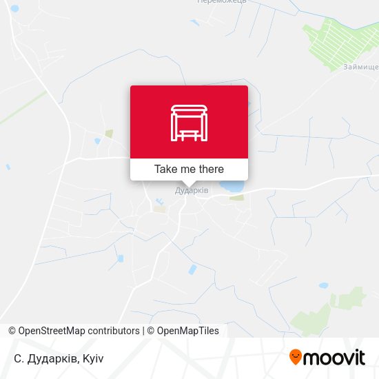 Карта С. Дударків