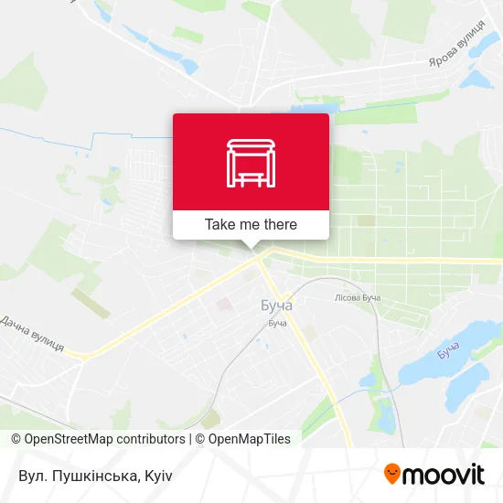 Карта Вул. Пушкінська