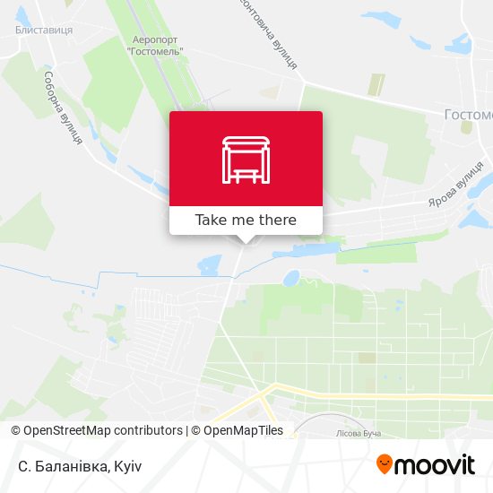 С. Баланівка map