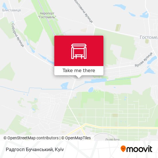 Радгосп Бучанський map