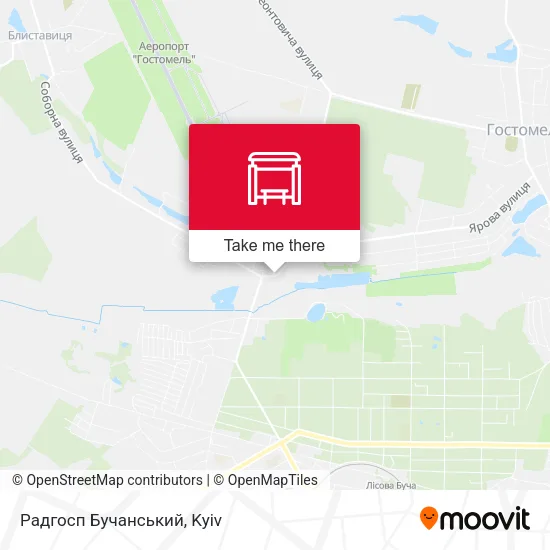 Радгосп Бучанський map