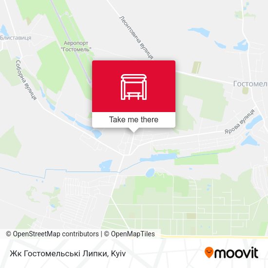 Карта Жк Гостомельські Липки