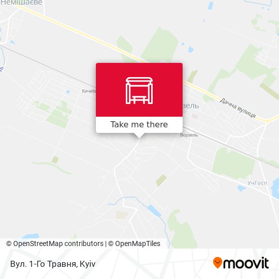 Вул. 1-Го Травня map