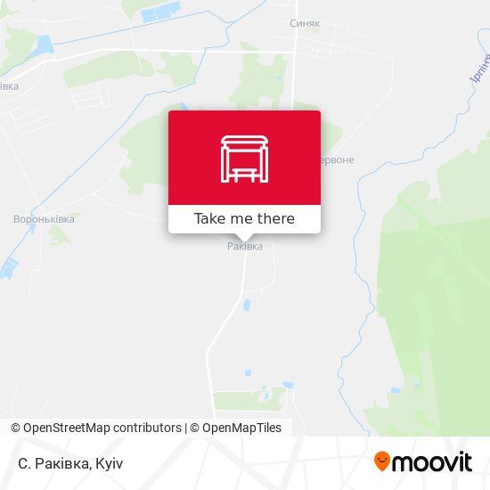 С. Раківка map