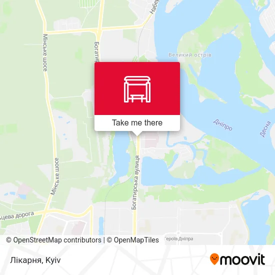 Карта Лікарня