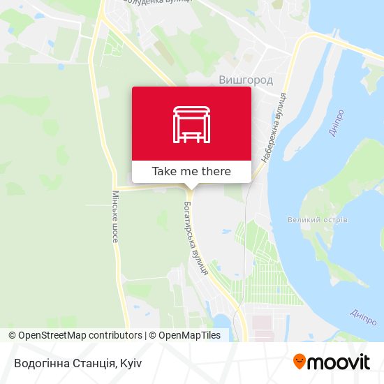 Водогінна Станція map