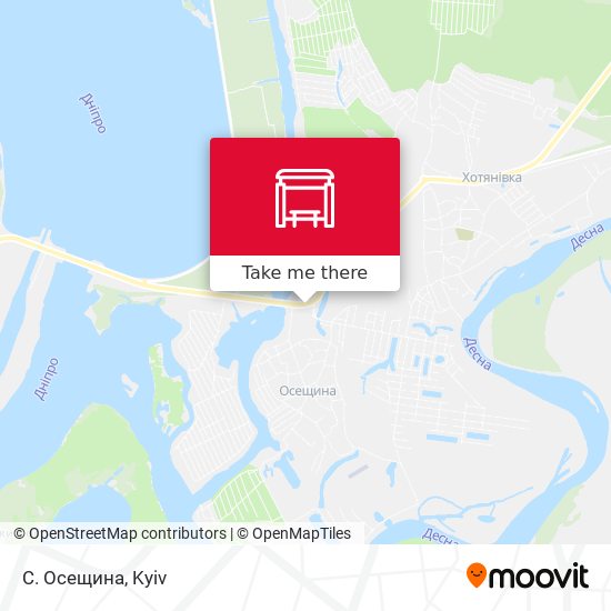 С. Осещина map