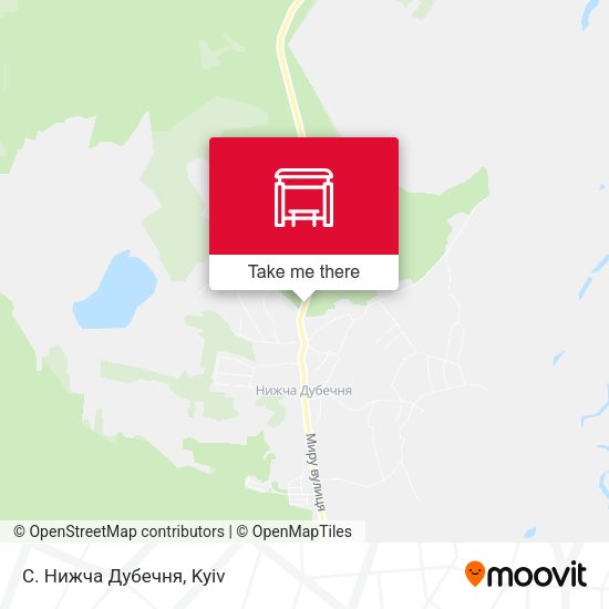 Карта С. Нижча Дубечня