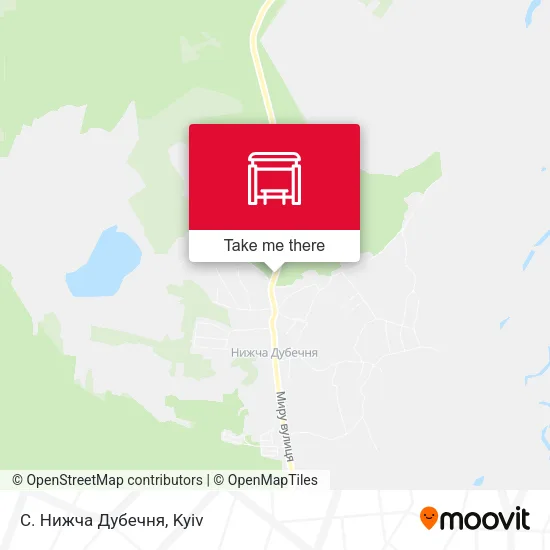Карта С. Нижча Дубечня