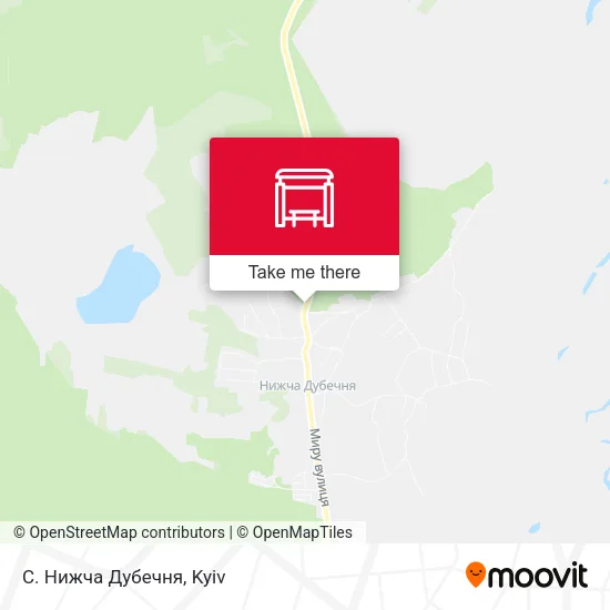 Карта С. Нижча Дубечня