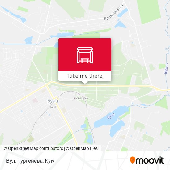 Вул. Тургенєва map