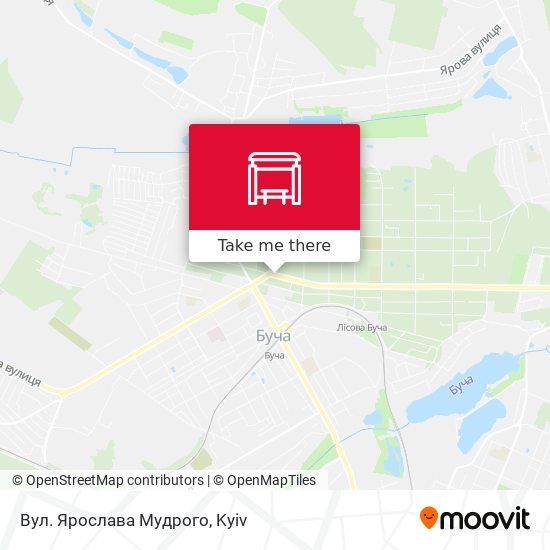 Вул. Ярослава Мудрого map