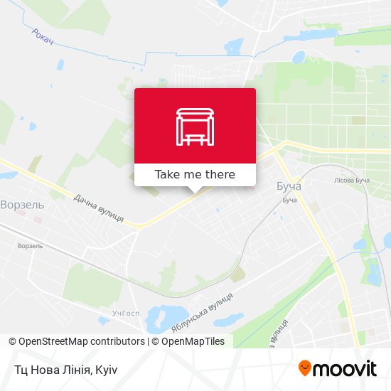 Тц Нова Лінія map