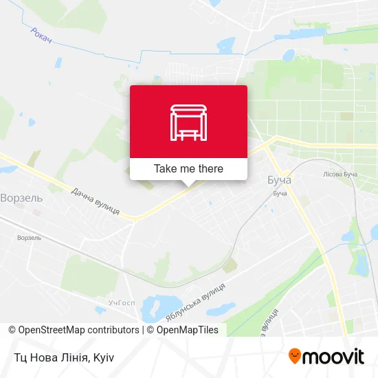 Тц Нова Лінія map