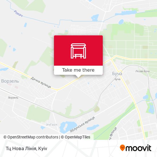 Тц Нова Лінія map