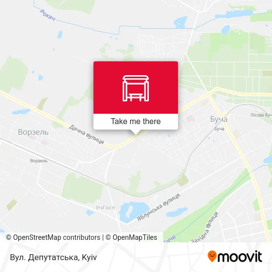 Вул. Депутатська map