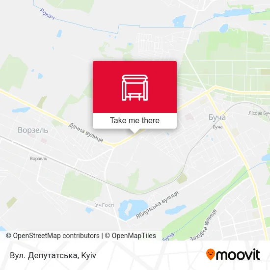 Вул. Депутатська map